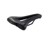 Selle San Marco Ground Dynamic - Sillín Bicicleta Off-Road, MTB, Mountain Bike, Rail Manganeso, Agujero Anatómico - Talla L3, Negro