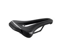 Selle San Marco Ground Sport - Sillín Bicicleta Off-Road, MTB, Mountain Bike, Rail Acero al Carbono, Agujero Anatómico - Talla S3, Negro