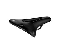 Selle San Marco Regal Short Dynamic - Sillín Bicicleta Gravel y Bikepacking, Rail Manganeso, Agujero Anatómico, Diseño con Tacos - Talla L3, Negro