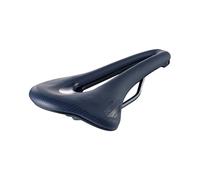 Selle San Marco SHORTFIT 2.0 Supercomfort Racing - Sillín Bicicleta Gravel y Bikepacking, Ligero y Cómodo, Agujero Anatómico, Gel Extra, Rail Acero - L3, Azul