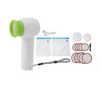 Seller Seller Máquina de vacío Hommess Handheld potente sellador de vacío de succión de 60 kPa Sellador de vacío para frascos Bolsas latas de la cocina Uso del hogar con 2