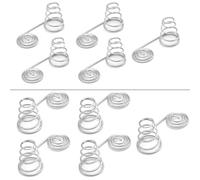SellGood Muelles Metálicos 10 Pilas AA AAA, Resorte de Contacto de Metal para batería de Control Remoto Muelles Metálicos(9x23)