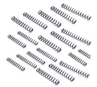 SellGood Muelles Metálicos Resorte de compresión de 100 Uds., Resorte pequeño de Acero Inoxidable 304 (0,3 * 4 * 15mm), 4mm OD, 15mm de Longitud, 0,3mm de diámetro del Cable Muelles Metálicos