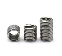 SellGood Tuerca de Mano 1-30 Uds M1.6-M30 304 Hilo de Alambre de Acero Inoxidable Inserto Helicoil Tornillo Manga Rosca reparación Bobina(Length 1D,M4x 0.7 (20pcs))