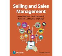 Selling and Sales Management