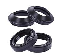 Sello Aceite Amortiguador Horquilla Delantera Y Cubierta Antipolvo Para Yamaha DT175 YDS5 250 SR250 IT125 XT125 YM2 305 YZ100 250 SR Junta Antipolvo(Oil seal dust seal)