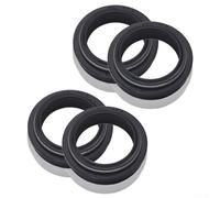 Sello antipolvo para horquilla de bicicleta de montaña con 2 unidades de 28 6 mm, cubierta de goma para amortiguador (30-39,6 mm)