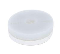 Sello autoadhesivo para puerta, burlete, adhesivo de sellado de silicona de 5 m, cinta aislante transparente para huecos de vidrio de ventanas (25mm*5m (blanco/blanquecino al azar))