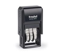 Sello automático con fecha Trodat Printy 4810 formato de fecha MA (por ejemplo: 06-11-2023), s, negro