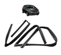 Sello Canal Ventana Coche para Honda Fit 2021-2025 OE: 72275/72235/72735/72775-TZA-J02, Impermeable Amortigua Ruido y Vibraciones Carril de Ventana Automóvil Goma Tira,Front Left