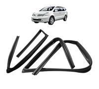 Sello Canal Ventana Coche para Nissan Livina 2006-2024 OE: 80331/80330/82331/82330-CJ000, Impermeable Amortigua Ruido y Vibraciones Carril de Ventana Automóvil Goma Tira,Rear Left