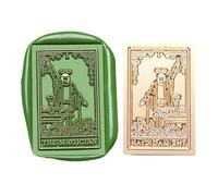 Sello con diseño de tarot con cabeza rectangular vintage para invitaciones de sobres