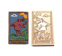 Sello con diseño de tarot con cabeza rectangular vintage para invitaciones de sobres