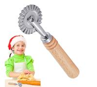 Sello cortador de raviolis, molde de prensa de pasta con mango de madera, accesorios de cocina para hacer ravioles, pasta, albóndigas, lasaña,
