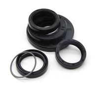 Sello de aceite A1-25mm TC-25 * 31/32/34/35/38/40/42/45/50/52/55/60/62 * 4/5/6/7/8/10/12mm eje doble Sellos de labio Junta Sello de aceite NOZLIHMH(25x44x10mm)