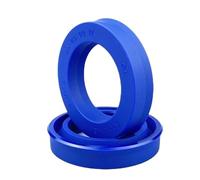 Sello de aceite de caucho, Sello de aceite, hidráulico, 5 piezas eje radial UN, ID 8-19 mm, vástago pistón poliuretano, copa en U un solo labio