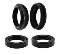 Sello de aceite de choque para amortiguador de horquilla, sello de polvo 50x63x11, Compatible con TM Racing MX300 MX125 MX250F MX530F MX450F MX144 MX450(Dust Oil Seal)