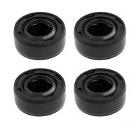 Sello de aceite de doble labio de 8 x 22 x 7 mm, sello de eje de goma para motosierra, cárter, cortacésped, junta de motor, retenedor de aceite a prueba de polvo para maquinaria de jardín de anillo