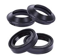 Sello de aceite de horquilla delantera para amortiguador de motocicleta, 41x52,2x11, Compatible con F650 GS F700 GS F800 GS G650 GS R1200 GS R1200(oil seal dust seal)
