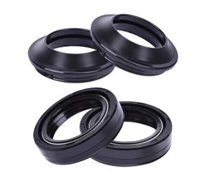 Sello de aceite de horquilla delantera para amortiguador de motocicleta, 41x52,2x11, Compatible con F650 GS F700 GS F800 GS G650 GS R1200 GS R1200(oil seal dust seal)