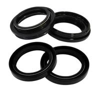 Sello de aceite de la horquilla delantera del amortiguador de choque y cubierta del sello 35X47X10 compatible con 125 200(2set)