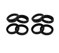 Sello de aceite de la horquilla delantera del amortiguador de choque y cubierta del sello 35X47X10 compatible con 125 200(4set)