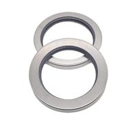 Sello de aceite de labio 37 * 51 * 10 con carcasa de acero inoxidable, labio único y tornillo de labio doble, repuestos for compresor de aire(37x51x10 CDLCWBK)