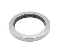 Sello de aceite de labio 60 * 75 * 8 con carcasa de acero inoxidable, labio único y tornillo de labio doble, repuestos for compresor de aire(60x75x8 CDLCCWBK)