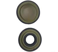 Sello de aceite de motosierra para motor 450 445, kit de juntas de goma, piezas de repuesto, lubricación de barra guía para herramienta de mantenimiento del sistema, color negro, paquete de 2