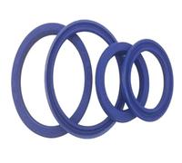 Sello de aceite de poliuretano profesional for maquinaria de ingeniería anillo de sello de PU ID 80mm ~ 145mm OD 100mm ~ 175mm(145x165x12mm x5pcs)