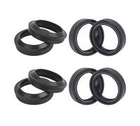 Sello de Aceite de Polvo de Horquilla Delantera 50x63x11 for TE410 TE 410 TC610 TC 610 Agusta BRUTALE 1078RR(4pc Seal 4pc Cover)