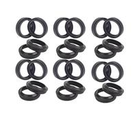 Sello de Aceite de Polvo de Horquilla Delantera 50x63x11 for TE410 TE 410 TC610 TC 610 Agusta BRUTALE 1078RR(12pc Seal 12pc Cover)