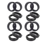 Sello de Aceite de Polvo de Horquilla Delantera 50x63x11 for TE410 TE 410 TC610 TC 610 Agusta BRUTALE 1078RR(8pc Seal 8pc Cover)