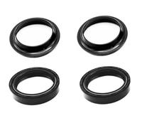 Sello de Aceite de Polvo de Horquilla Delantera Compatible con Piezas de Motocicletas automotrices GSF 400 600 650N 650S AN650 SV650 GSX600F Katana AN SV 650 DR650R(Dust Oil Seal -1 Set)