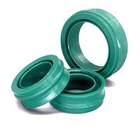 Sello de aceite de PU tipo UE - Sello antipolvo for vástago de pistón de cilindro neumático de alta resiliencia (1/5 unidades)(12x22x10.7mm 5pcs)