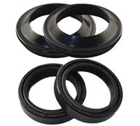 Sello de aceite del amortiguador de horquilla delantera 41 54 11 Compatible con ZZR600 ZZR400 ZX400 ZX600 ZX636 6R KDX125 6 ZX6R(Oil and Dust Seal)