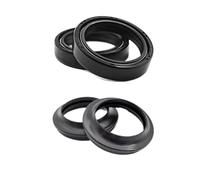 Sello de aceite del amortiguador de horquilla delantera 41x54x11 mm compatible con GSX600 GSXR750 SV650 GSX750F GSX1100F VL800 VS1400(Oil And Dust Seal)