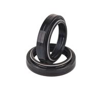 Sello de aceite del amortiguador de horquilla delantera 43x54x11 labio de cubierta compatible con F650 GS ST F650GS F650ST F800R F800ST F800S 1993-2012(2pcs Oil seal)