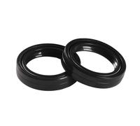 Sello de Aceite del Amortiguador de Horquilla Delantera de Motocicleta y Cubierta Antipolvo for RV125 VanVan GT200E X5 UC125 Epicuro UE125 CT 1978-2003(2pcs Oil Seal)