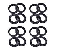 Sello de Aceite del Amortiguador de suspensión de la Horquilla Delantera 43x54x11 43 54 Cubierta Compatible con XRV750 Africa Twin XRV 750 XL1000 Varadero ABS XL 1000(8PCS Seal 8PCS Cover)
