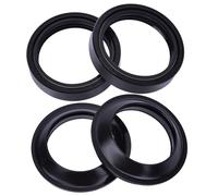 Sello de Aceite del Amortiguador de suspensión de la Horquilla Delantera 43x54x11 43 54 Cubierta Compatible con XRV750 Africa Twin XRV 750 XL1000 Varadero ABS XL 1000(2PCS Seal 2PCS Cover)
