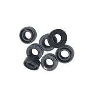 Sello de aceite del eje NBR TC-7 * 14 * 15 * 16 * 17 * 18 * 19 * 20 * 22 * 31 * 4/5/6/7/8 doble labio cubierto de goma con resorte de liga (Size : 7x15x5mm 2pcs)