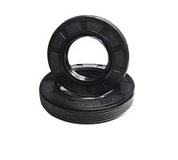 sello de aceite del esqueleto del sello de aceite, 2 juntas de goma nitrilo doble labio con resorte for eje esquelético NBR, diámetro interior 12 mm(12x24x5 2pcs)