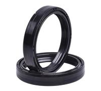 Sello de aceite delantero for motocicleta de 49 x 60 x 10 mm, amortiguador de horquilla, 49, 60 y 10 mm, función de sellado, resistente al agua y al polvo.(2pcs oil seal)