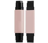 Sello de ala para delineador de ojos, sello magnético 4 en 1 con 2 estilos y tinta incorporada, sellos impermeables de secado rápido para un fácil maquillaje de ojos, negro