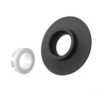 Sello de arandela de válvula de descarga de repuesto para SV01967, anillo de sellado de inodoro compatible con inodoros, 70 mm de silicona V (blanco)