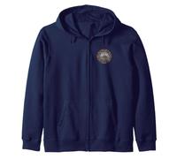 Sello de Bandera del Estado de Hamphire, Concord, Manchester Sudadera con Capucha