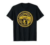 SELLO DE BANDERA DEL ESTADO DE NEBRASKA Camiseta