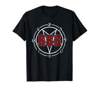 Sello De Baphomet Sigil Satanás 666 Pentagrama Satánico Oculto Camiseta