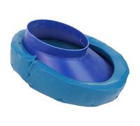 Sello de brida de inodoro a prueba de fugas con prevención de olores de triple capa, se adapta a varios tipos de inodoro, incluyendo modelos divididos e inteligentes